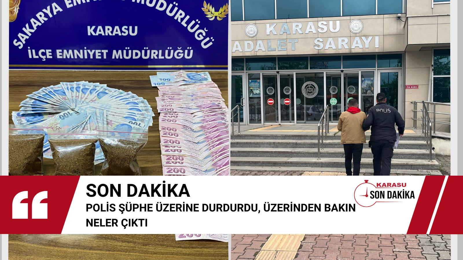 Polis şüphe üzerine durdurdu, üzerinden bakın neler çıktı