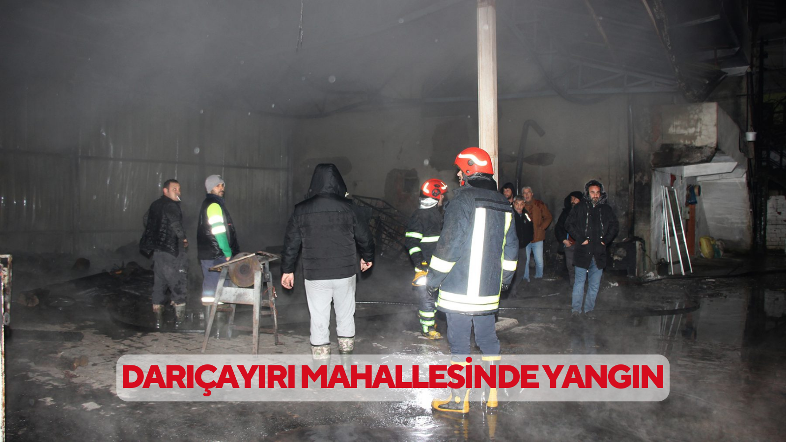 Darıçayırı Mahallesinde Yangın